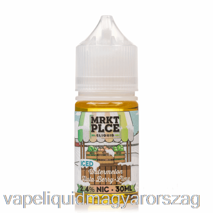 Jeges Görögdinnye Hula Bogyó Lime - Mrkt Só - 30 Ml 24 Mg Vape E Cigi
